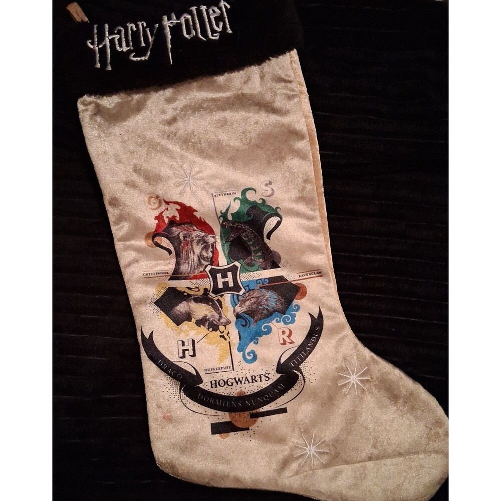 Harry Potter Stocking black & Gold